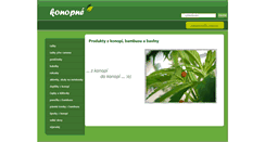 Desktop Screenshot of konopne.cz