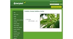 Desktop Screenshot of konopne.sk